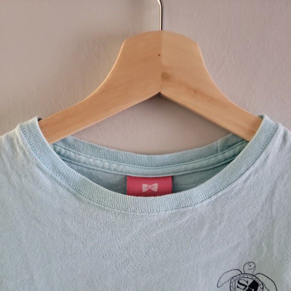 Simply Southern Shirt Womens Small Blue Salt Water Heals Everything Ladies - Picture 6 of 9